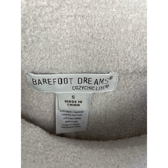Barefoot Dreams CozyChic Lite Pull On Drawstring Gray Soft Pant Sz S Style 481 - Picture 5 of 6